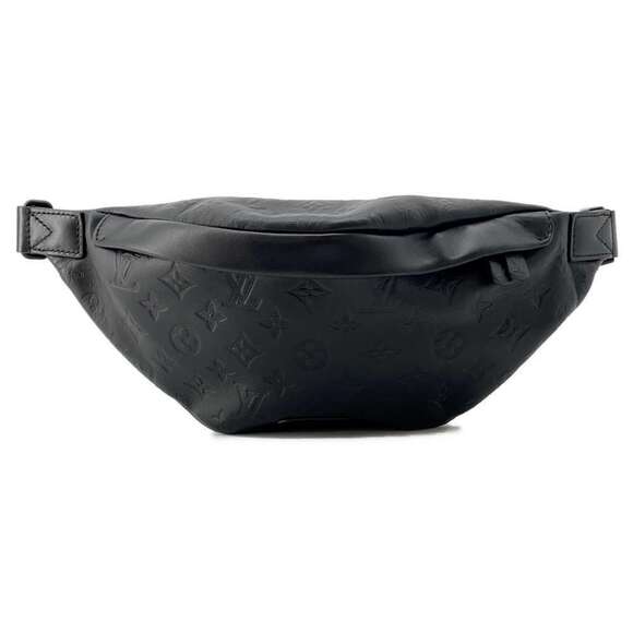 Louis Vuitton Handbags - Louis Vuitton Monogram Shadow Black Discovery Bumbag Waist Bag Black